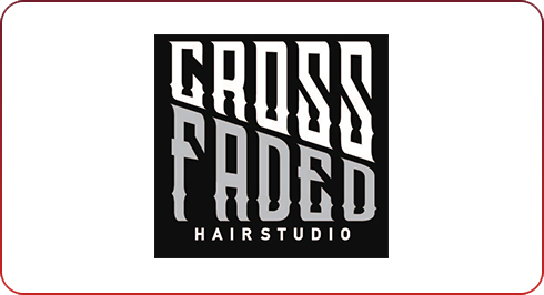 Crossfaded Hair Studio logo